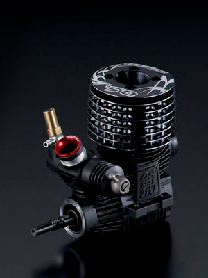 OS21XZ-Rエンジン OS Speed 21XZ-GT Level 21 3.49cc GT Racing Engine Exhaust