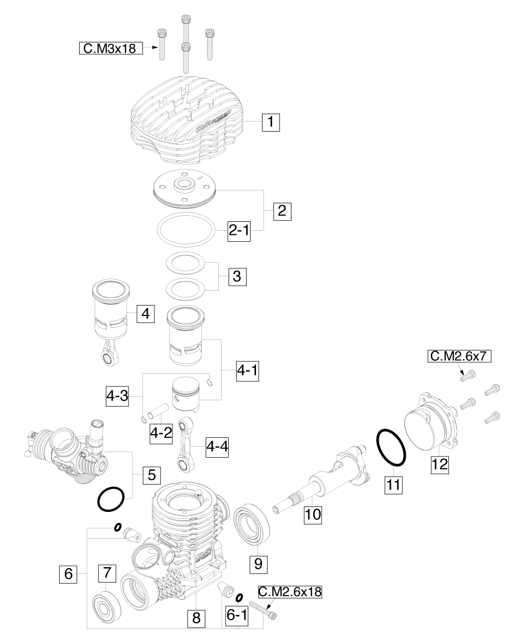 O.S.SPEED B2103 Type S